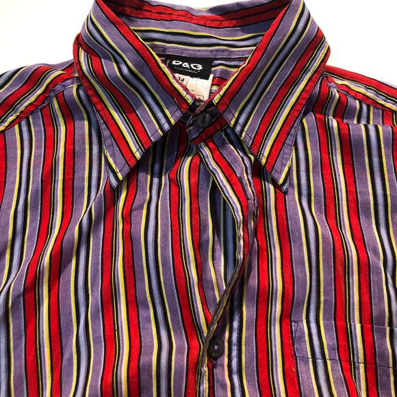 DOLCE & GABBANA STRIPED SHIRT - Picture 6 of 7